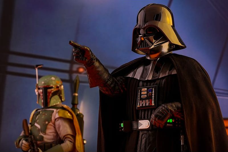 Boba Fett & Darth Vader フィギュアセット Hot Toys Vintage Darth Vader & Boba Fett Figures | Hypebeast