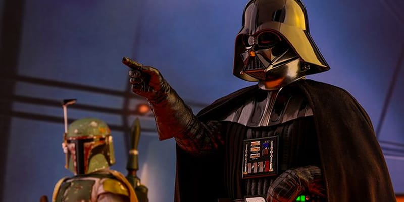 Hot Toys Vintage Darth Vader & Boba Fett Figures | Hypebeast