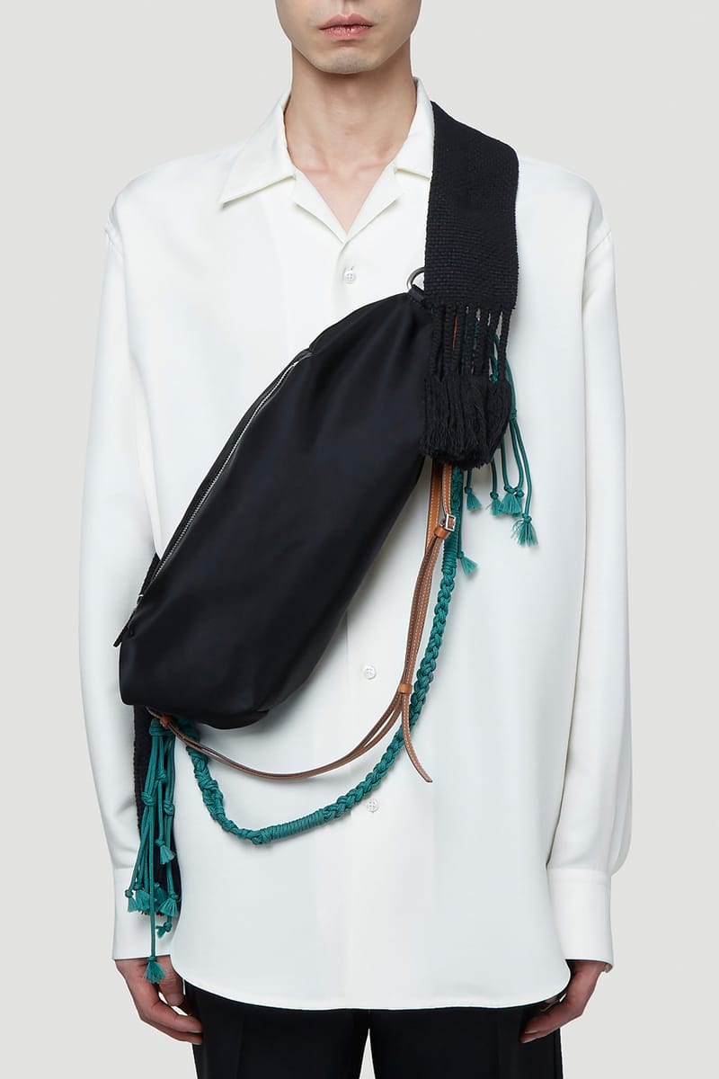 Jil Sander Hike Small Belt Bag in Black With Strap | Hypebeast