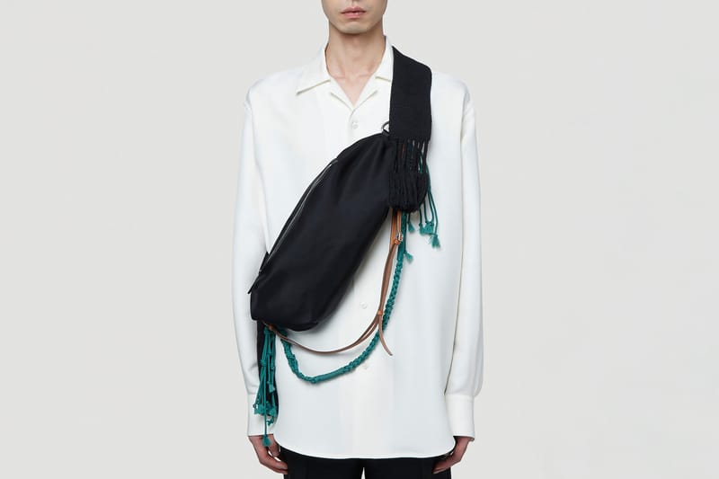 Jil Sander Hike Small Belt Bag in Black With Strap | Hypebeast