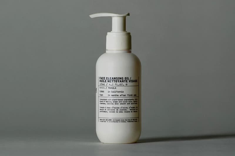 Le Labo Basil Face Cleansing Oil and Lotion Hypebeast