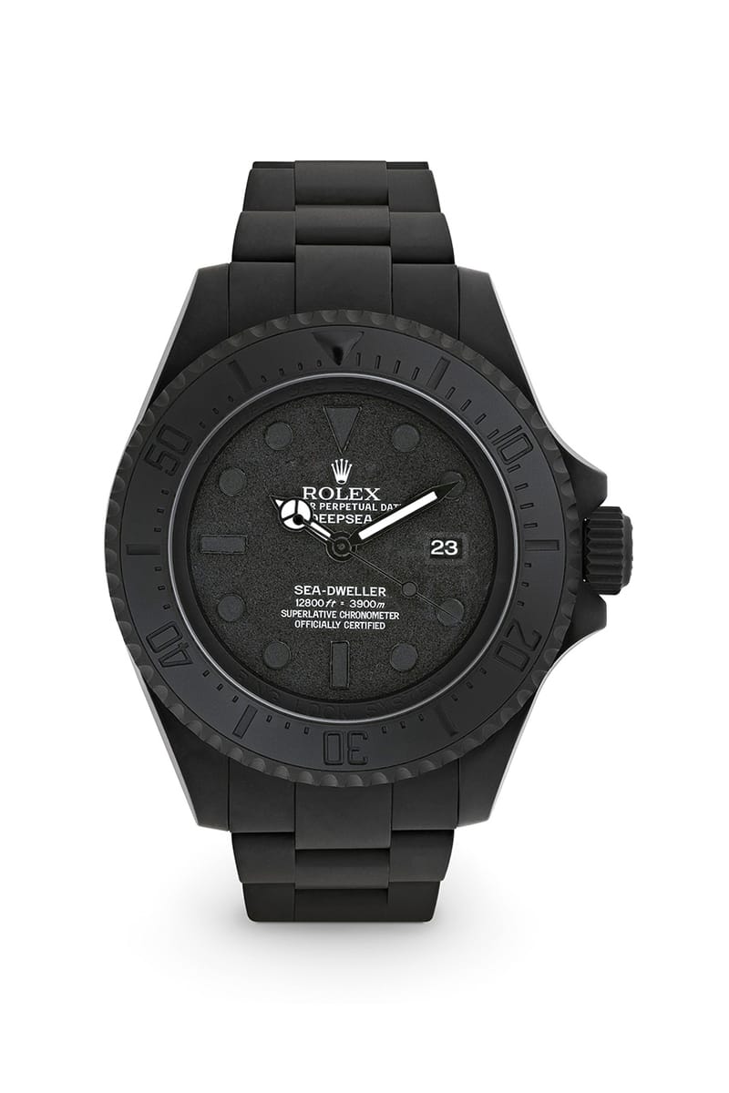 Rolex on sale matt black