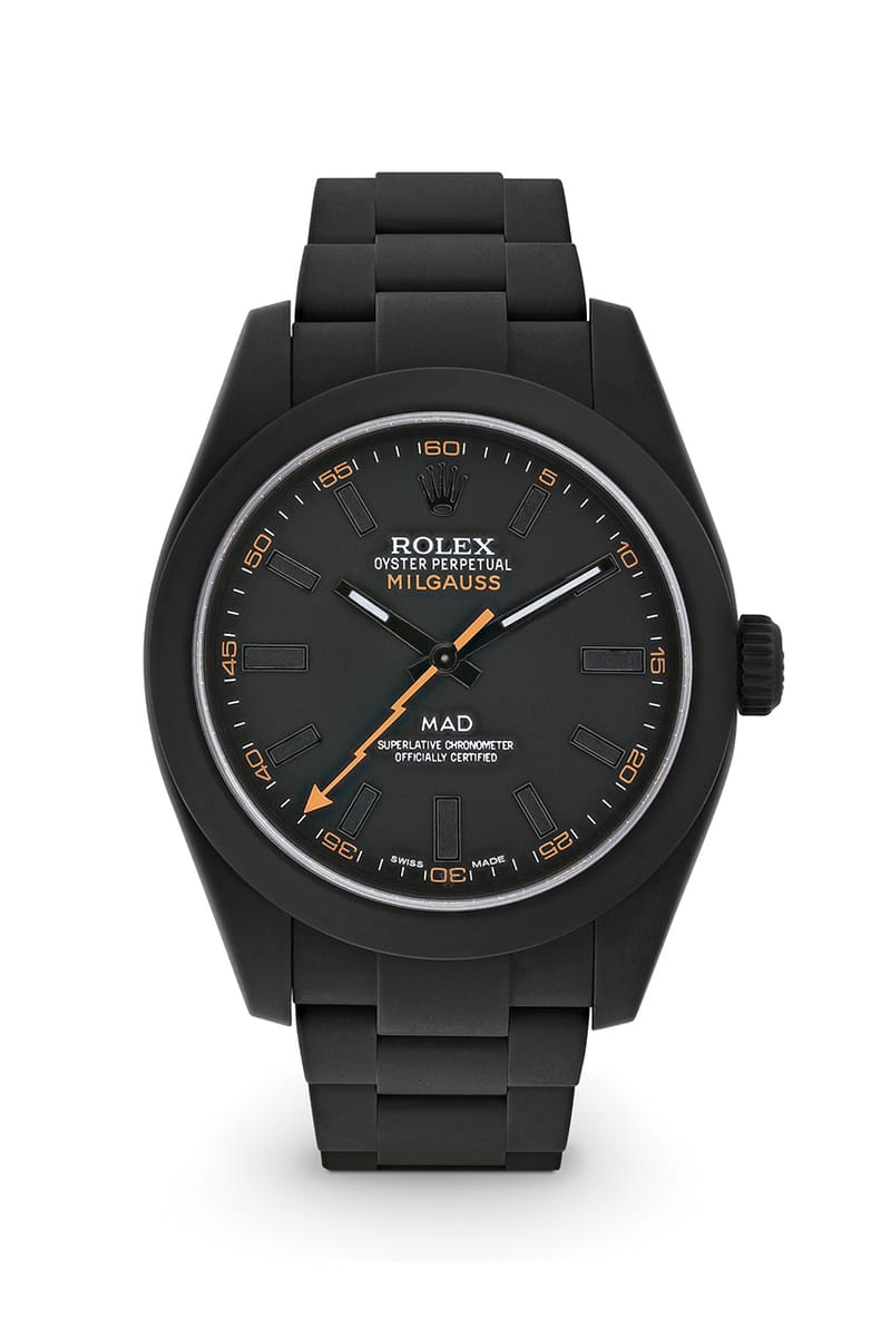 Black and orange online rolex