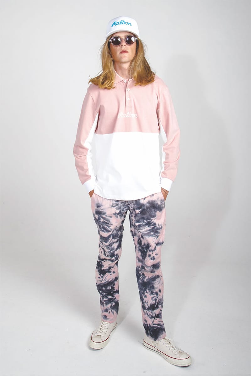 【MALBON GOLF】 [JeJu Exclusive] Tie-Dye Half Sweat Pants Malbon Golf Spring 2020 Lookbook | Hypebeast