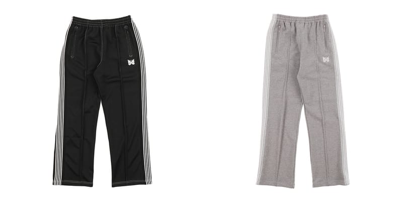 Needles grey track pants sale