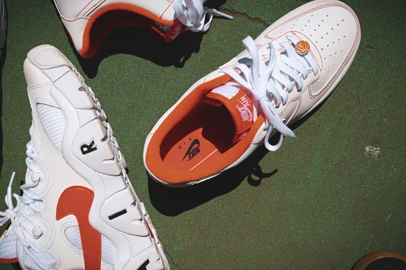 air force 1 rucker park on feet