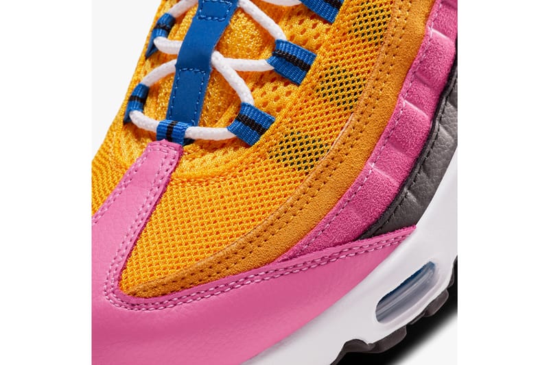 Air max 95 pink hotsell and gold