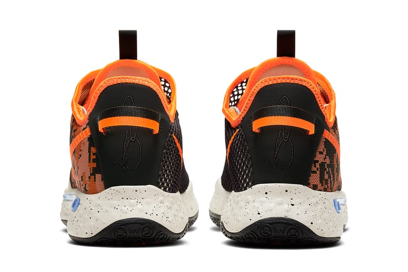 Nike PG 4 Total Orange Digital Camo Release Info Hypebeast