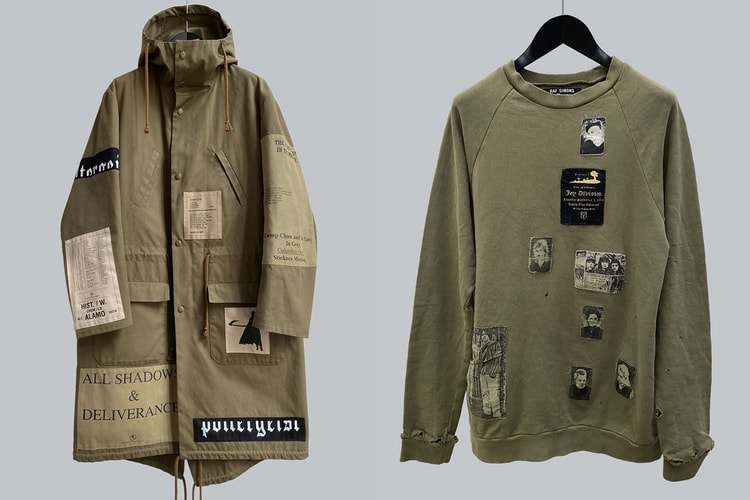 Archival Raf Simons Lee Young Kyoon | Hypebeast