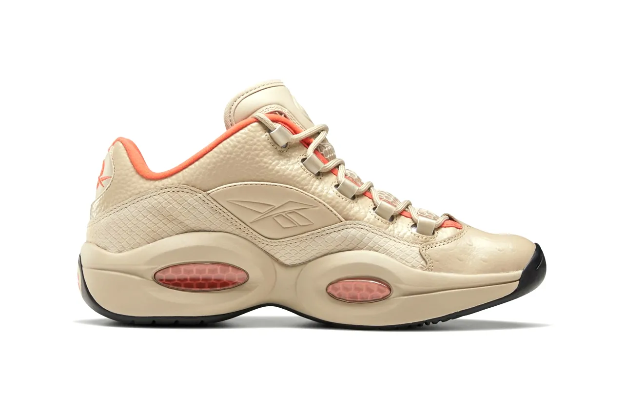 Reebok question mid mujer on sale beige