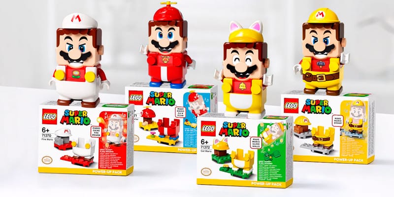 Mario lego best sale power up pack