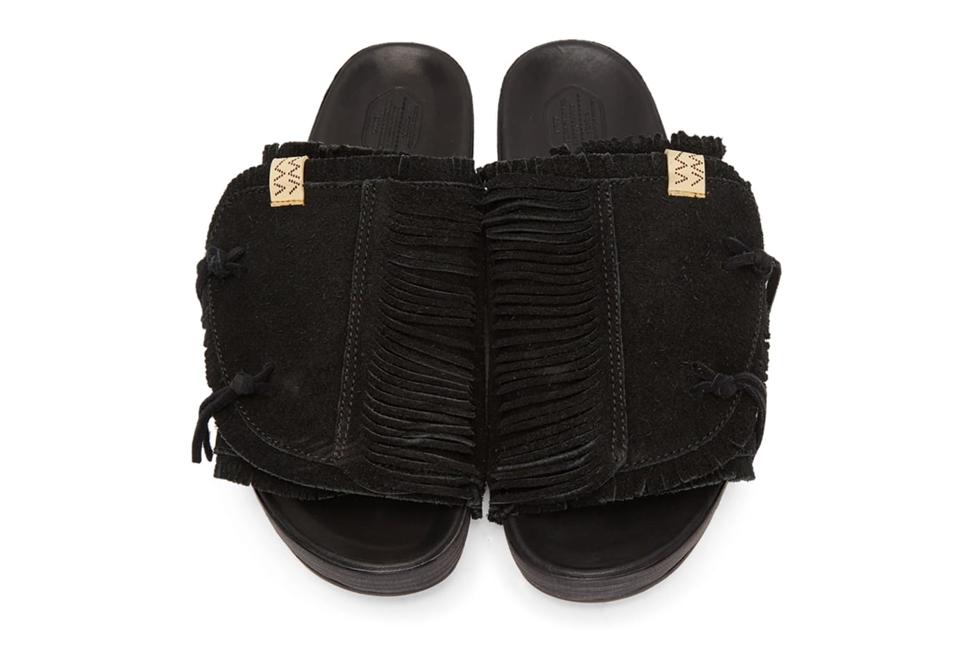 visvim Christo Shaman Folk Sandals in Black | Hypebeast