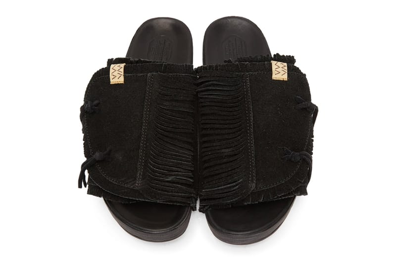 Visvim hot sale sandals black