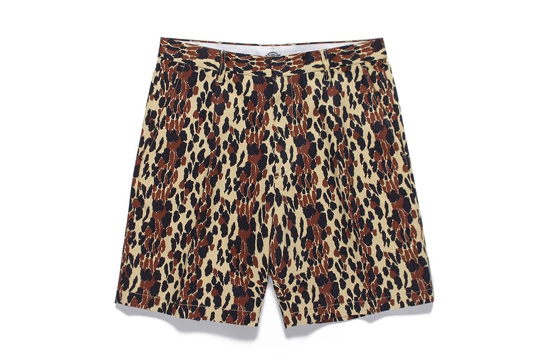 WACKO MARIA x Dickies Leopard Print Shorts | Hypebeast