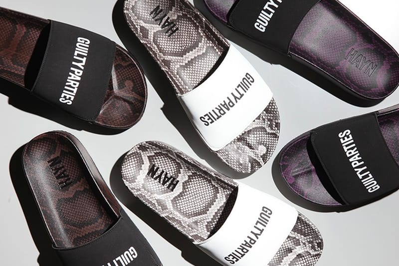 WACKO MARIA x HAYN Animal Print Sandals Release | Hypebeast