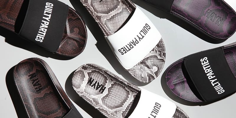 WACKO MARIA x HAYN Animal Print Sandals Release | Hypebeast