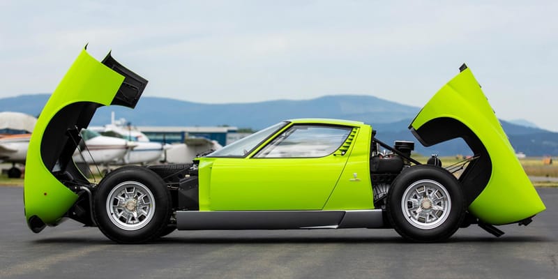 1968 Lamborghini Miura P400 Auction Details | Hypebeast