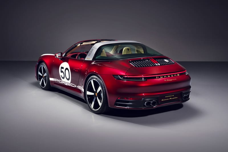 Porsche targa 4s top jordan