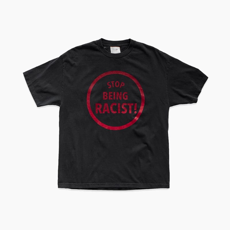 GALLERY DEPT.☆関税込☆STOP BEING RACIST 半袖Tシャツ 3色 Gallery Dept. Stop Being Racist Tie Dye T-shirt Marble Men's