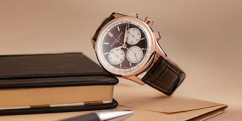 Frederique constant flyback chronograph on sale manufacture