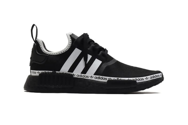 Nmd_r1 shoes clearance black and white