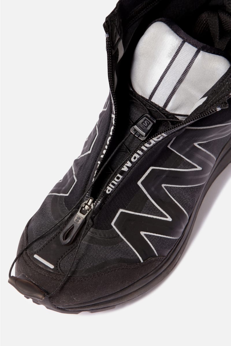 and wander Teams Up With Salomon For Reflective High-Cut Sneaker