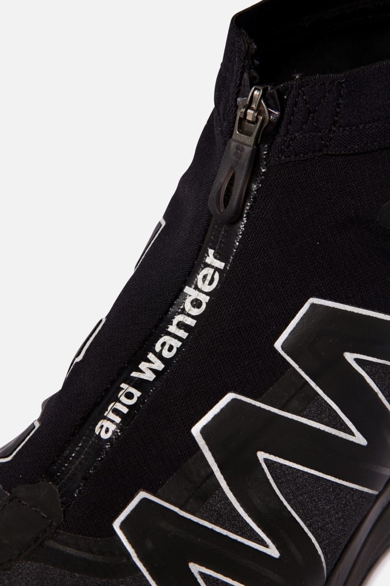 and wander Teams Up With Salomon For Reflective High-Cut Sneaker
