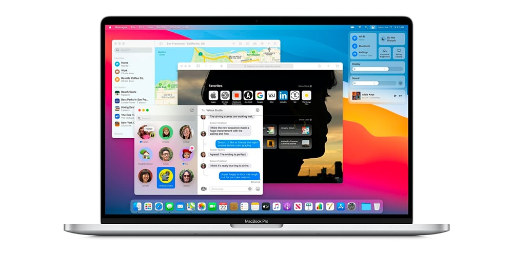 Apple представляет macOS Big Sur и официально анонсирует кремниевые чипы Apple