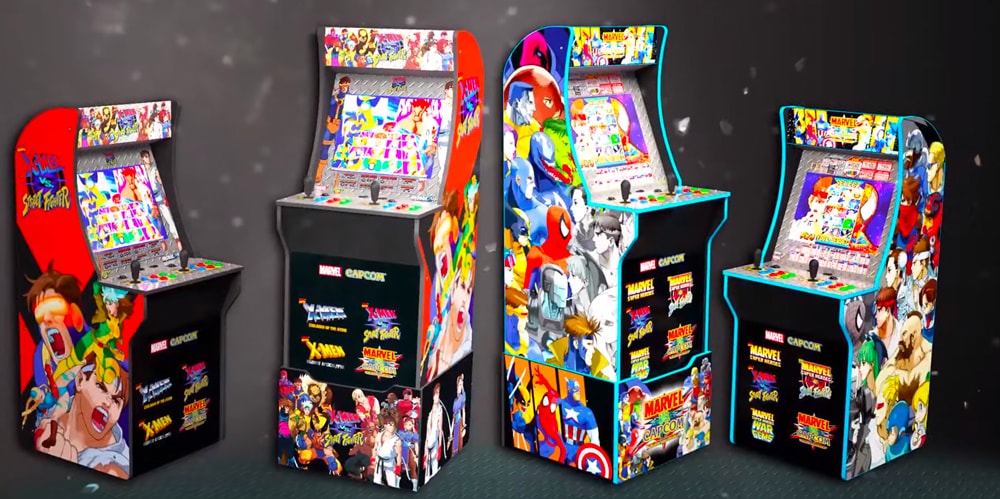 Arcade1Up объявляет о выпуске «Ms.  Шкафы Pac-Man и Marvel vs. Capcom