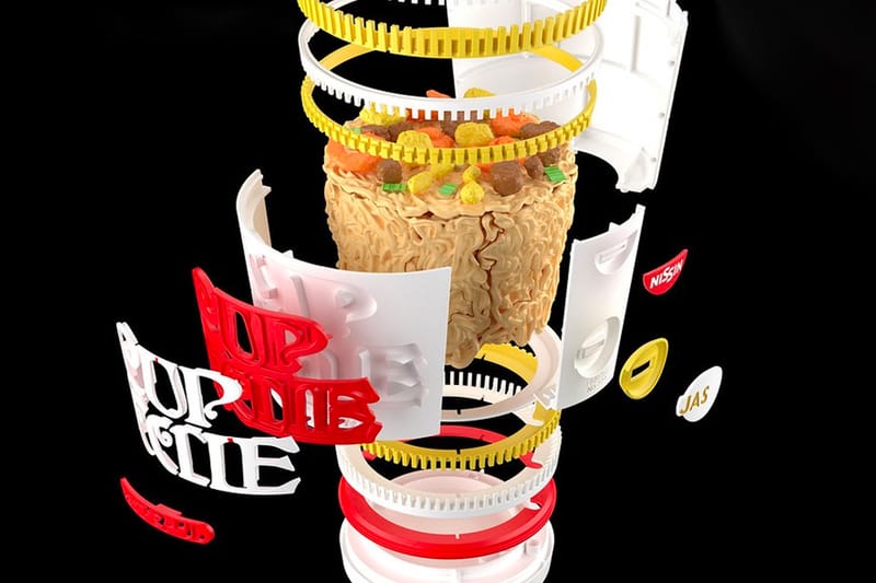 Nissin x HyperX Cup Noodle Headphones Info HYPEBEAST