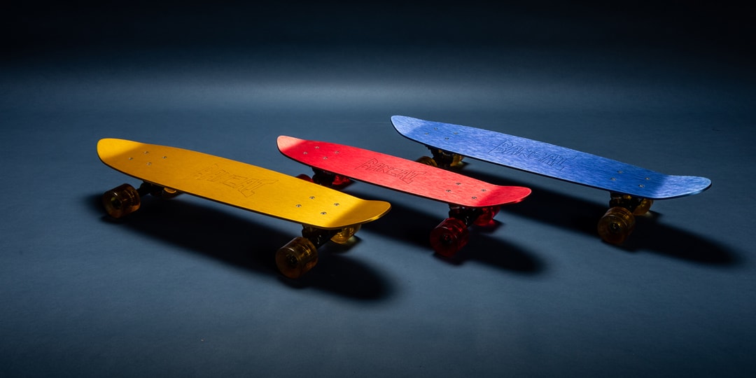 Banzai переиздает культовый слаломный скейтборд в коллекционной коробке и подписанные репродукции