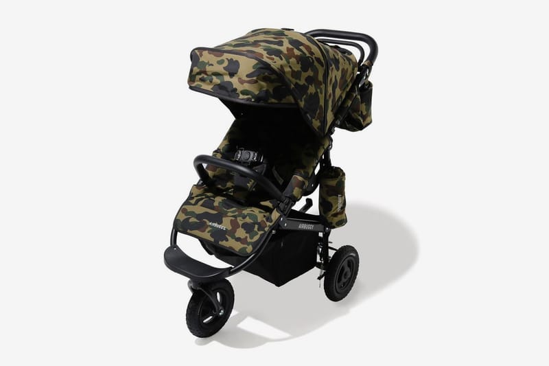 BAPE 1ST CAMO AIRBUGGY Stroller Release | Hypebeast