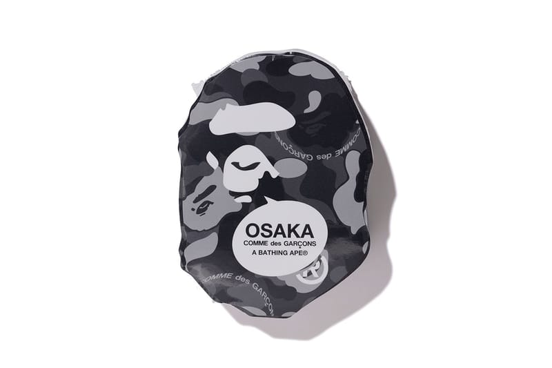 CDG OSAKA X BAPE® CUSHION BAPE x COMME des GARÇONS Osaka Collection Full Look | Hypebeast