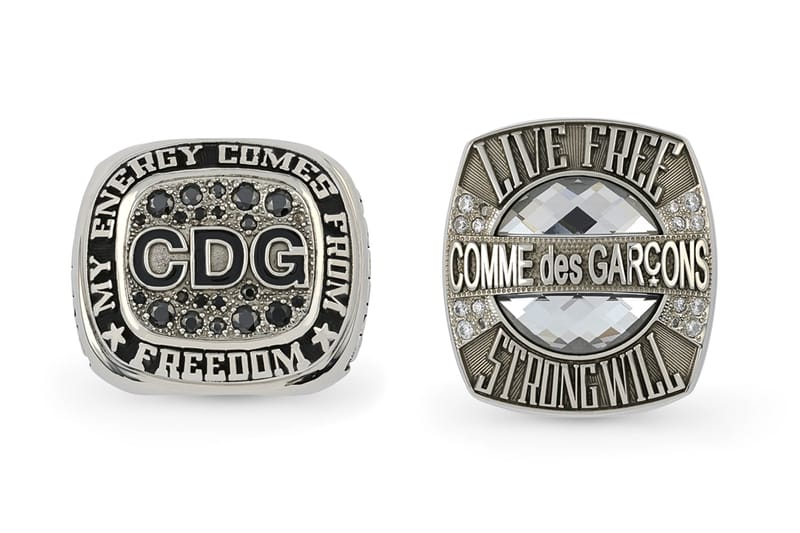 COMME des GARÇONS Championship Rings Restock Rei Kawakubo | Hypebeast