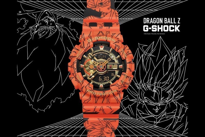 Casio G-SHOCK x Dragon Ball Z GA-110JDB-1A4 Watch | Hypebeast