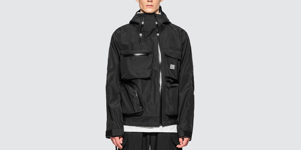 FSL-8308 BLK FROSTED FAUX TRI 3/4 JACKET