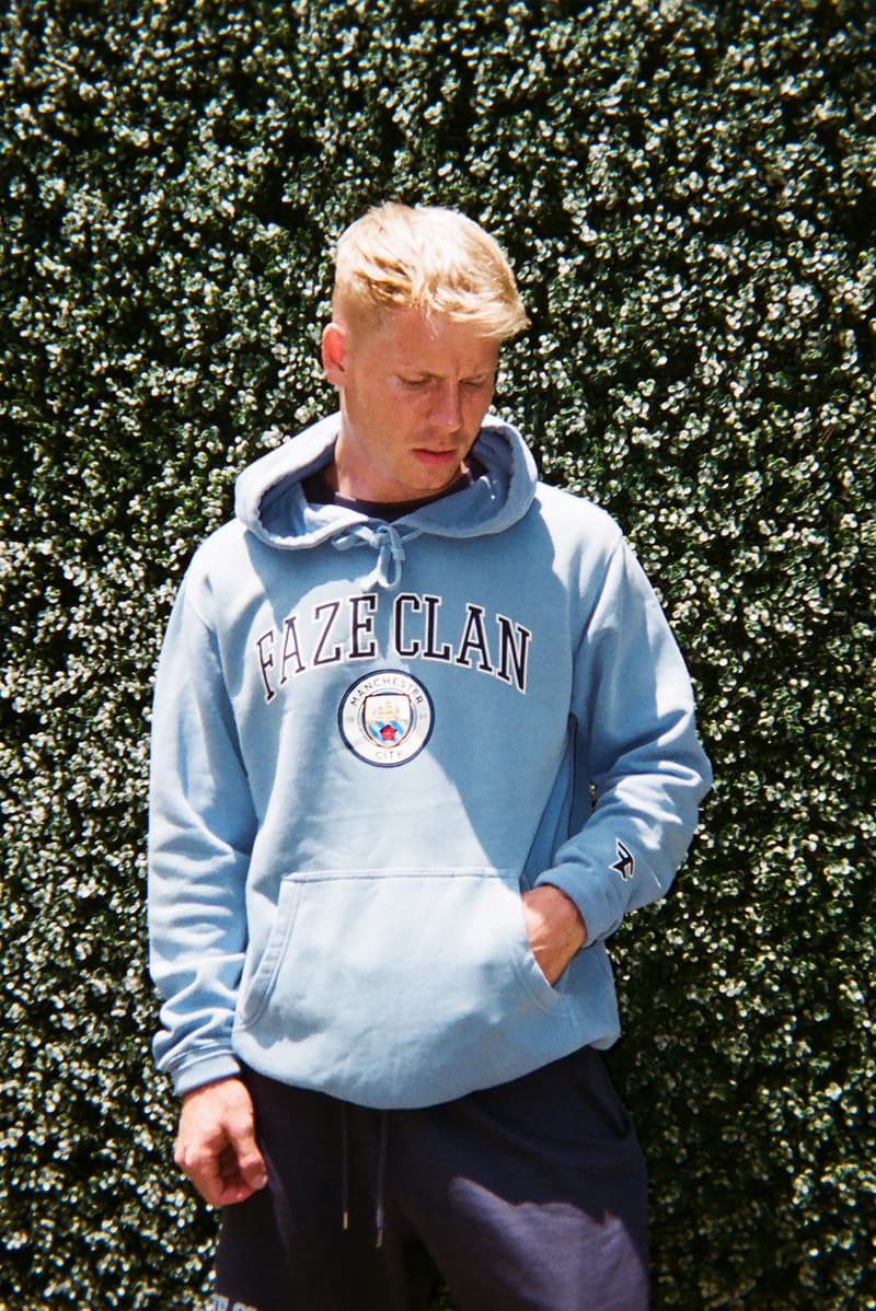 Manchester City X Faze Clan FaZe Clan x Manchester City Collab Lookbook | HYPEBEAST