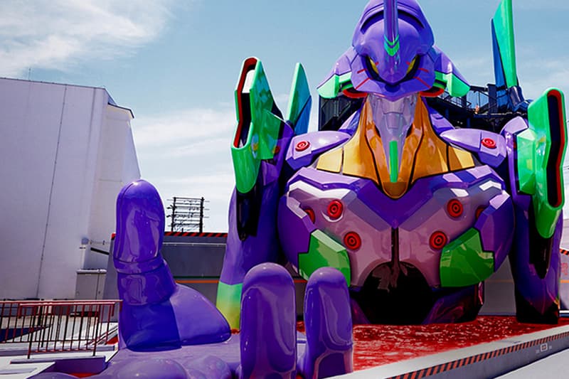 full size evangelion statue