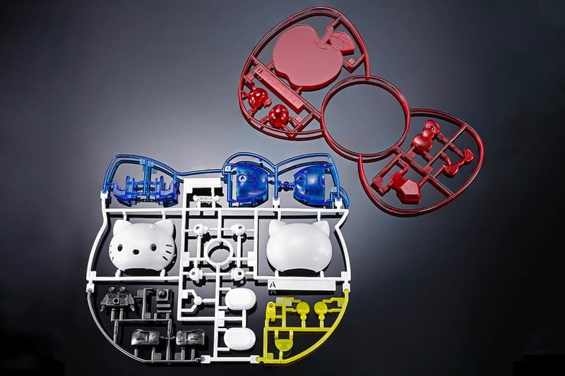 hello kitty clear gundam