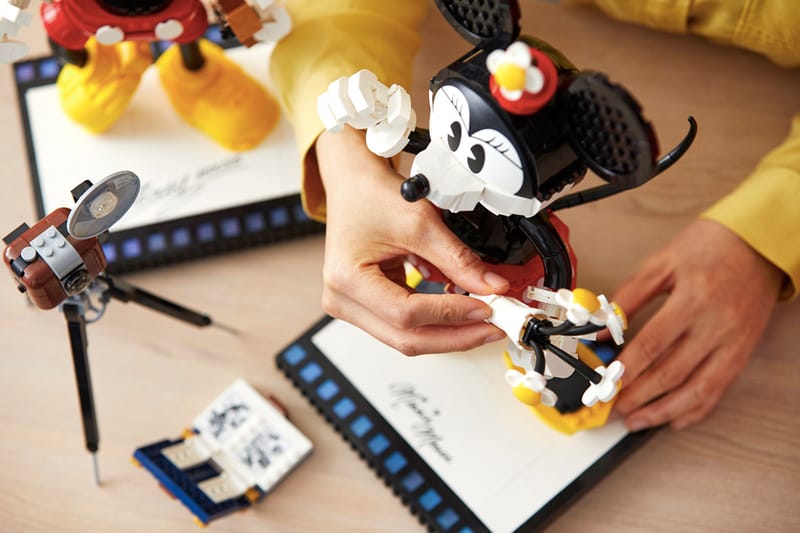 LEGO x Disney Mickey and Minnie Mouse Buildable Characters Hypebeast