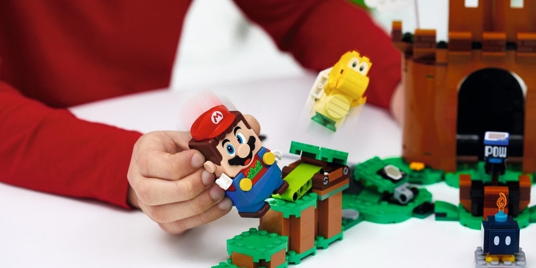LEGO представляет несколько новых игр Super Mario Bros.  Пакеты персонажей и наборы расширений