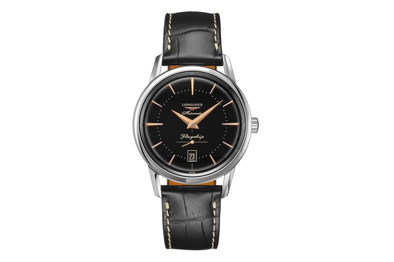 Longines 1957 Black Dial Flagship Heritage Release Info Hypebeast