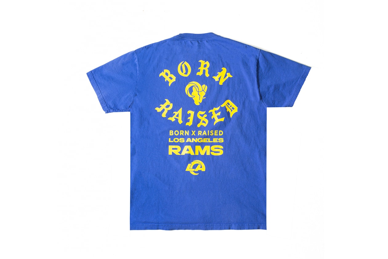 Born Rams Raised Los Angeles Rams and BornxRaised Launch Collaboration | Hypebeast