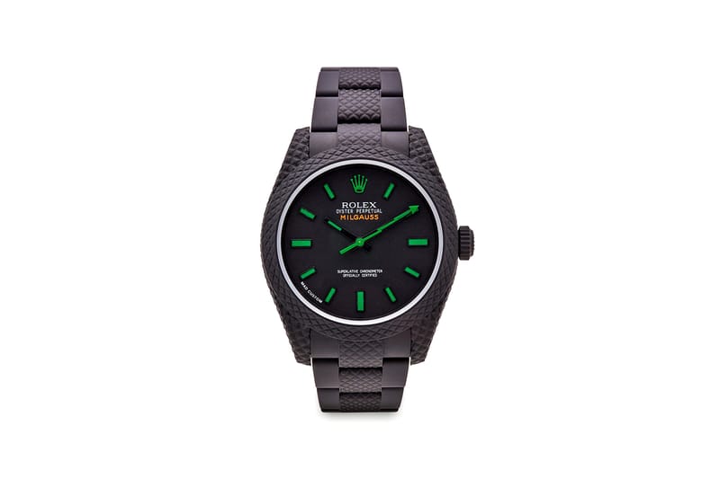 Rolex milgauss black online face