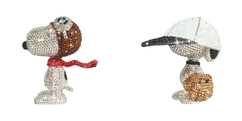 小物・アクセサリー UDF CRYSTAL SNOOPY THE FLYING ACE LIGHTS STYLE x Medicom Toy Swarovski Snoopy Release | Hypebeast