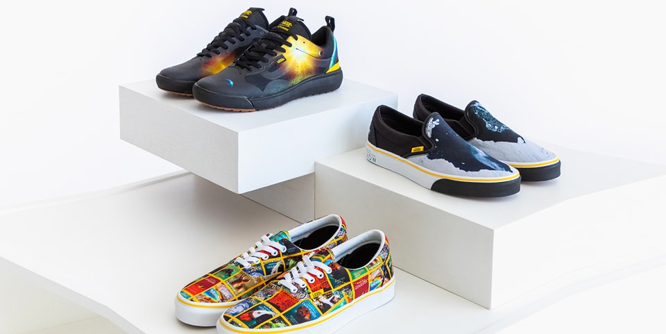 National Geographic x Vans Sneaker Collection Closer Look | Hypebeast