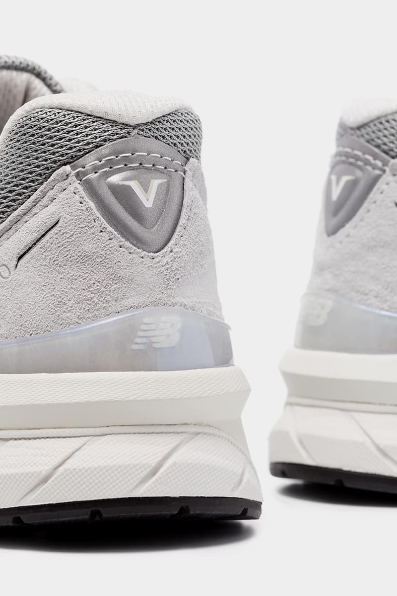 New Balance Grey M990 Reflective Sneakers Release Hypebeast