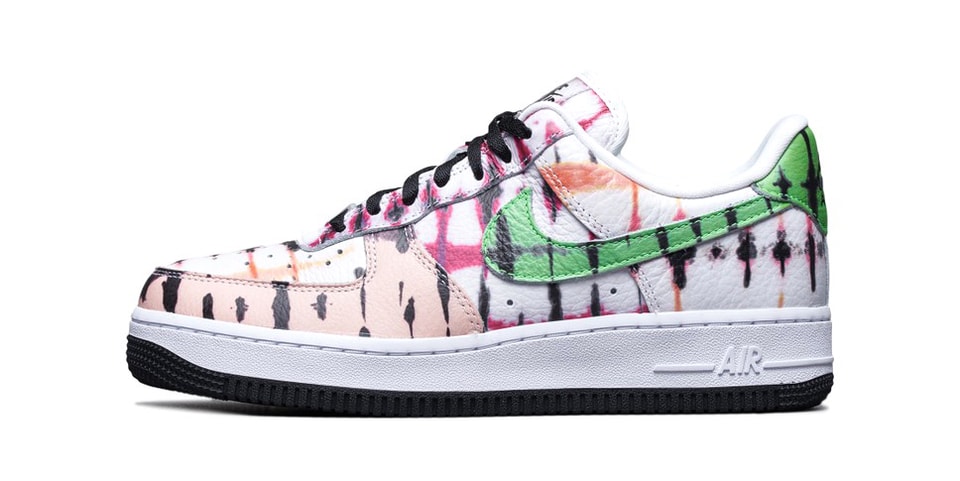 air force 1 tie dye