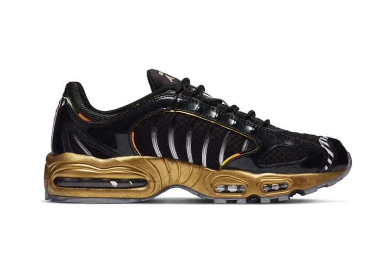 nike air max tailwind iv metallic gold