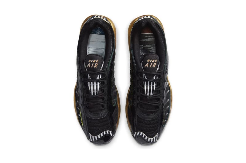 Nike tailwind best sale black gold